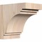 Ekena Millwork Pescadero Smooth Corbel, Douglas Fir, 5 1/2"W x 8"D x 8"H COR06X08X08PEC00SDF - alternate 1